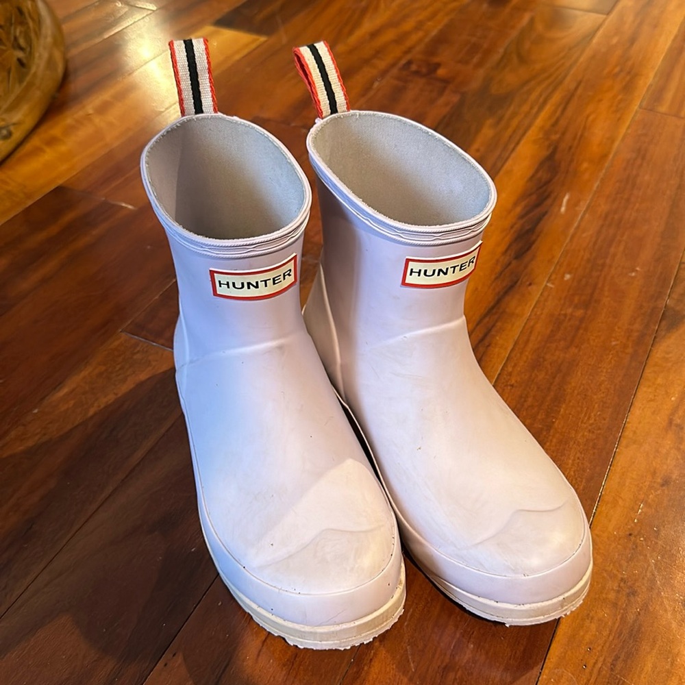 Hunter Purple W5 Rain Boots
